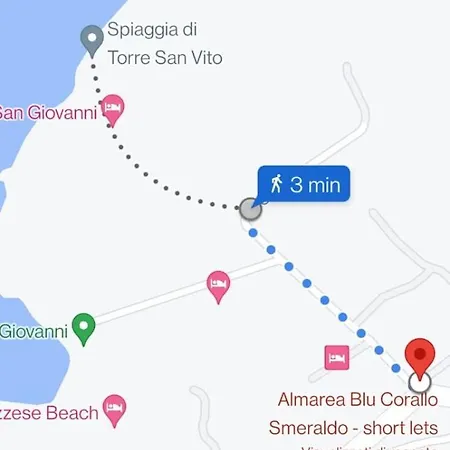 Almarea Corallo - A 300m Dalla Con Parcheggio -